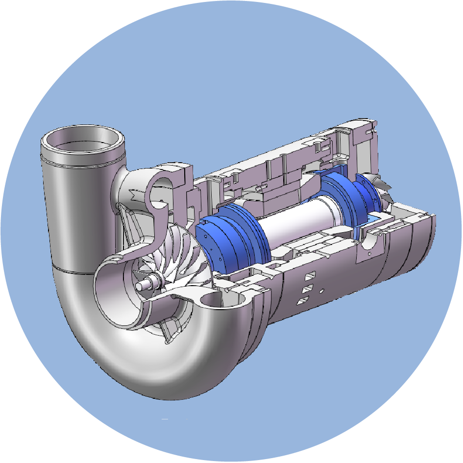 永磁高速主機